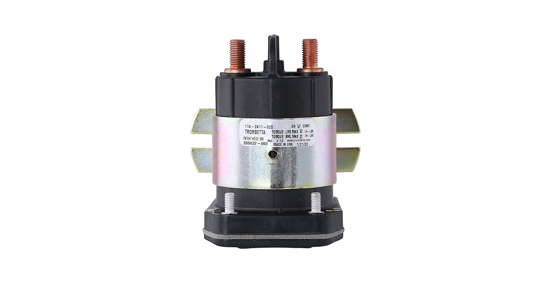 Amazon.com: RAREELECTRICAL New Trombetta 24 Volt 4 Terminal